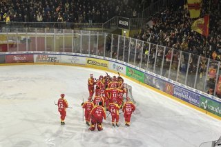 Le HC Sierre s'est imposé contre le HCV Martigny jeudi soir à Graben